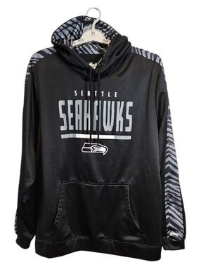 NFL Team Apparel Zubaz Seattle Seahawks Hoodie,   Size XL